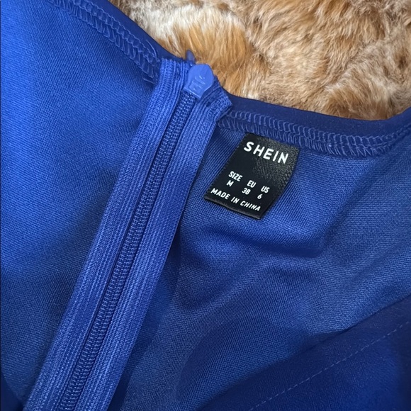 SHEIN Elegant Blue Women's Dress size M - Picture 4 of 12